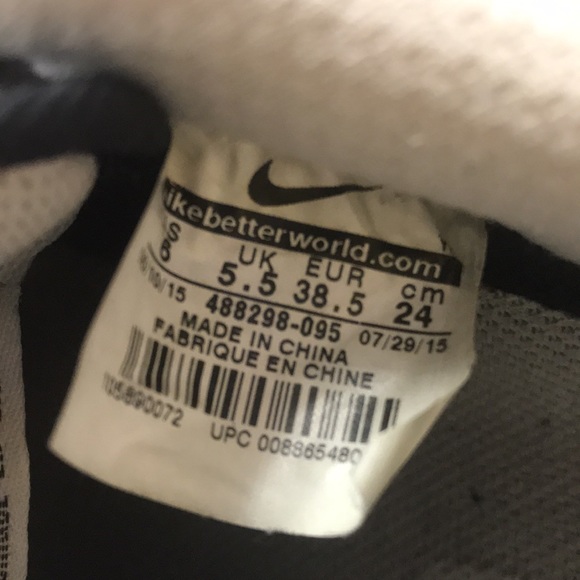 Black Quilted Nubuck Air Force 1s - Picture 4 of 4